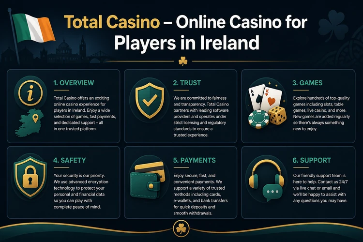 Total Casino - Online Casino for Players in Ireland